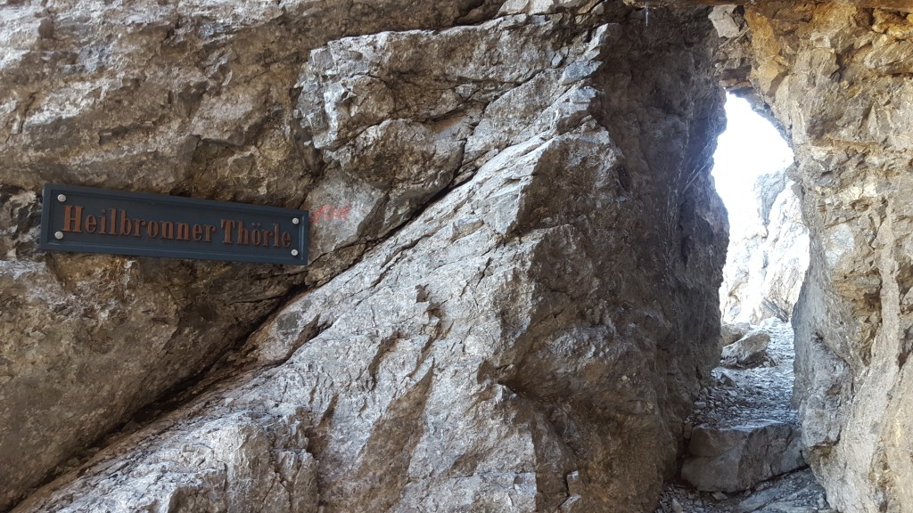 Felsspalte Heilbronner Törle